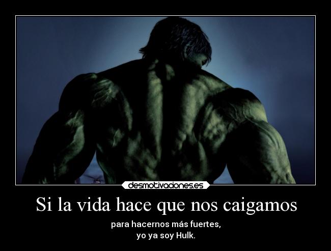 Si la vida hace que nos caigamos - 