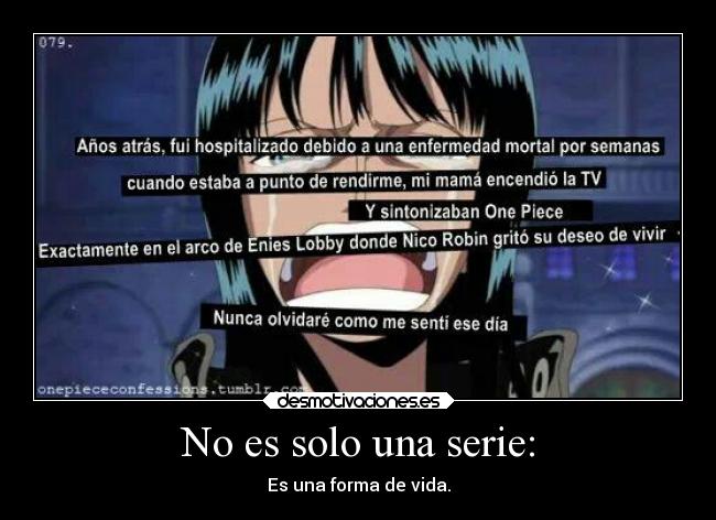 No es solo una serie: -