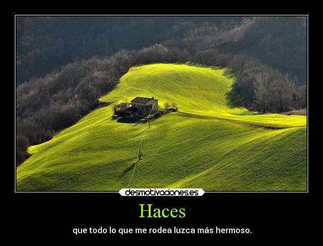 Haces -