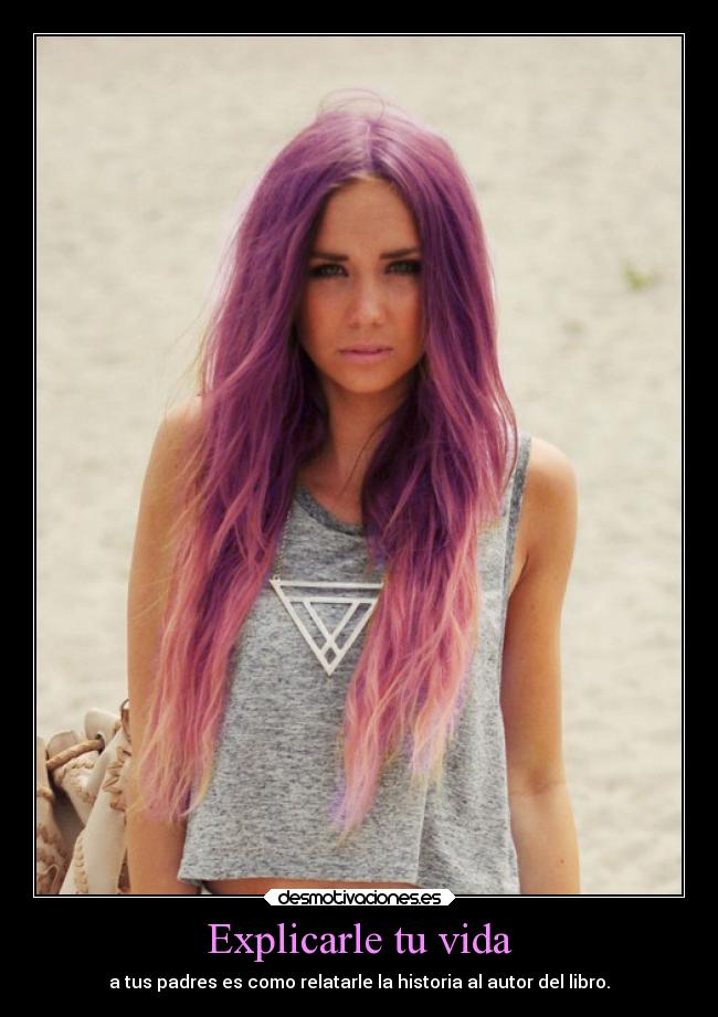 Explicarle tu vida -