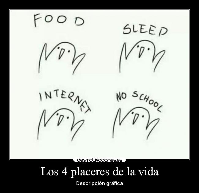 Los 4 placeres de la vida - 