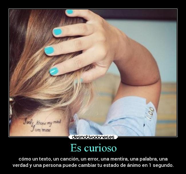 Es curioso - 
