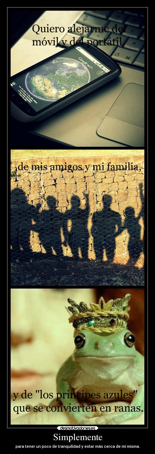 carteles vida tranquilidad alejarme desmotivaciones