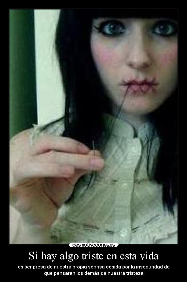 Si hay algo triste en esta vida -