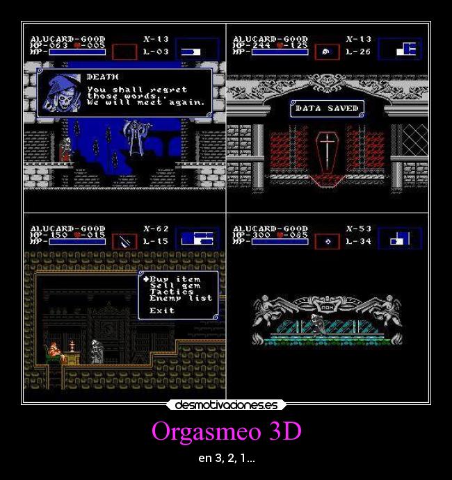 Orgasmeo 3D - en 3, 2, 1...