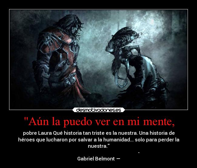 carteles videojuegos castlevanialordsofshadow desmotivaciones