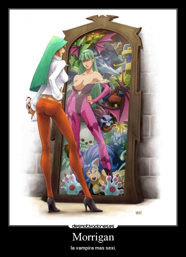 Morrigan - la vampira mas sexi.