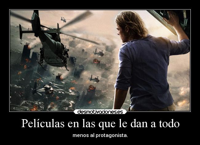 Películas en las que le dan a todo -