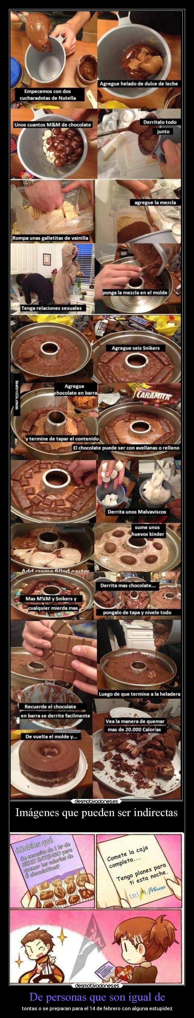 De personas que son igual de - 