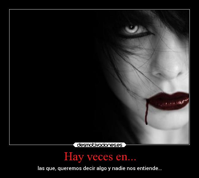 Hay veces en... - 