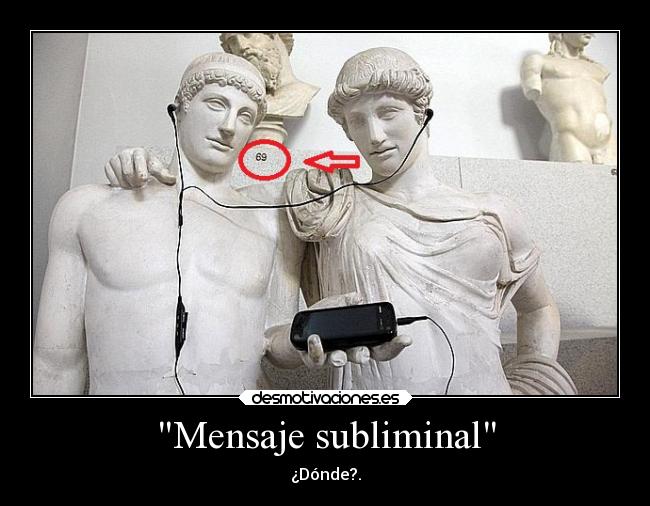 Mensaje subliminal -