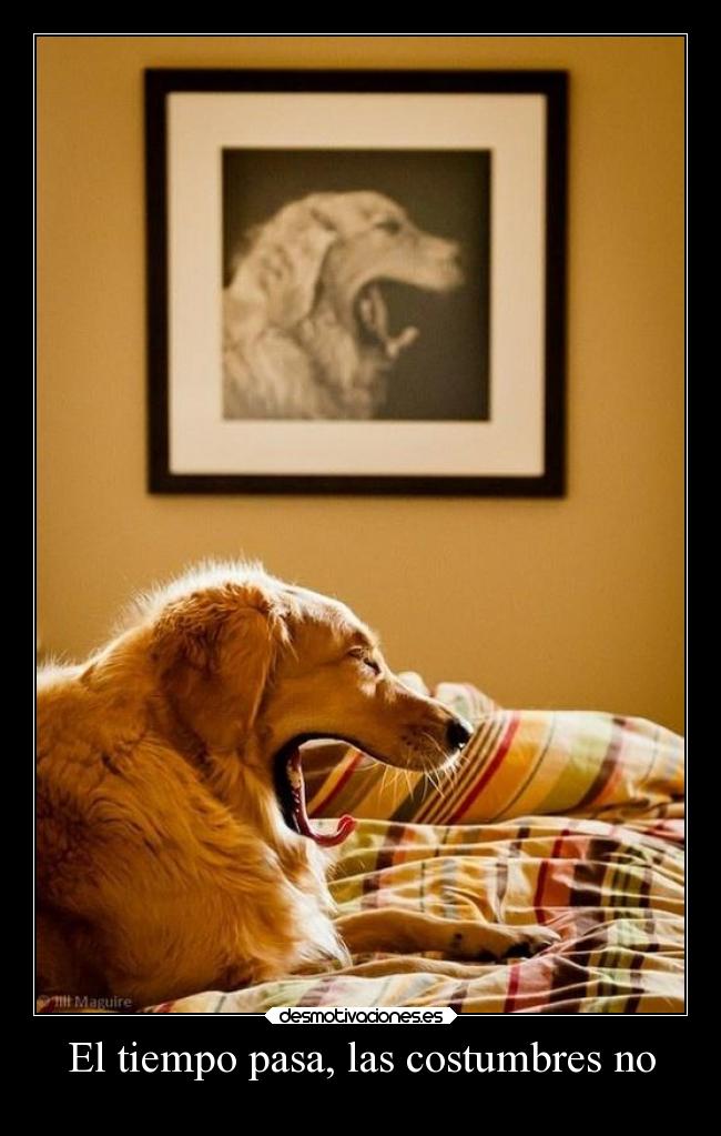 El tiempo pasa, las costumbres no - 