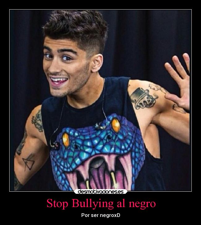 Stop Bullying al negro - 