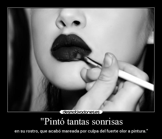Pintó tantas sonrisas - 