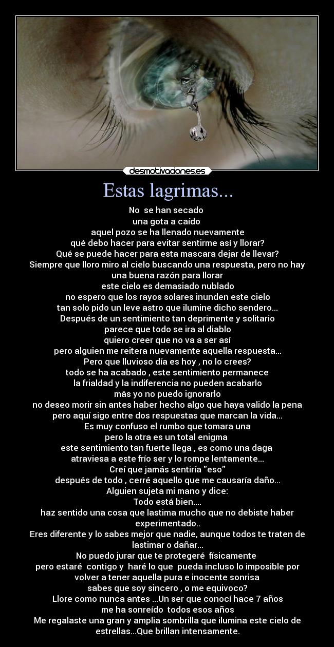 carteles alma lagrimas desmotivaciones