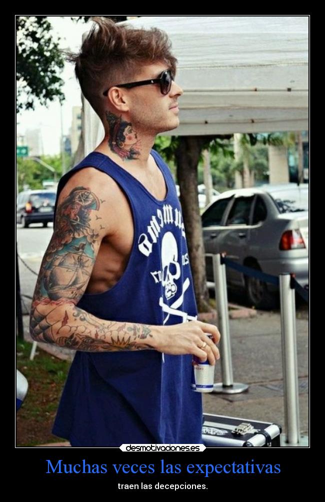 Muchas veces las expectativas -
