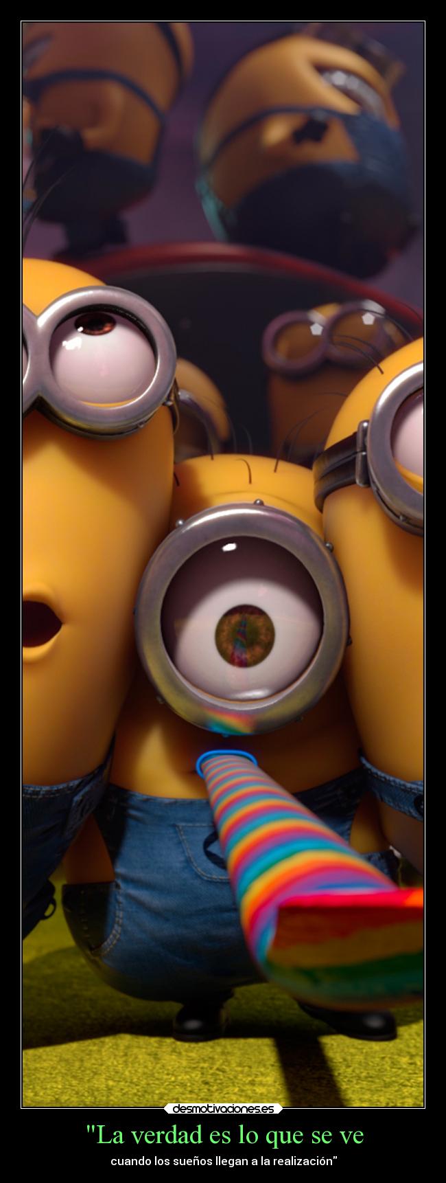 La verdad es lo que se ve -