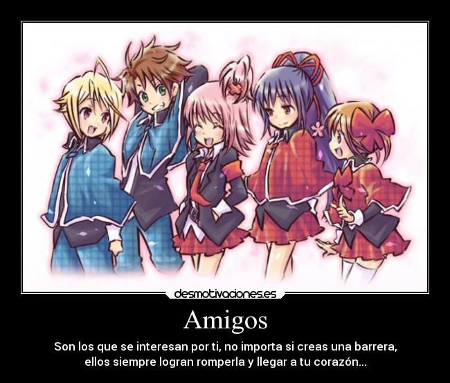 carteles amigos anime shugo chara los guardianes desmotivaciones