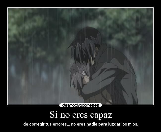 Si no eres capaz - 