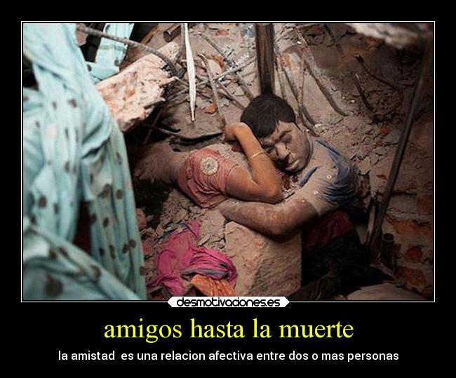 amigos hasta la muerte -
