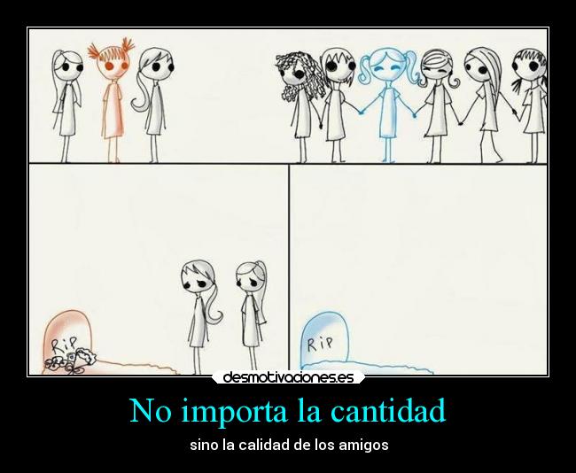 No importa la cantidad -
