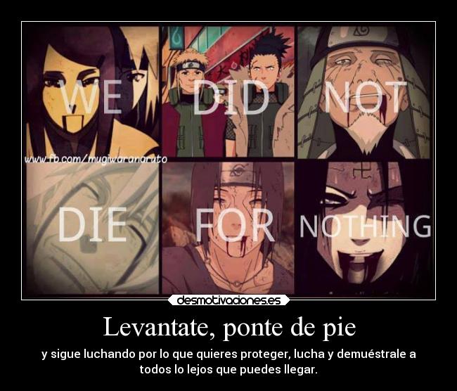 Levantate, ponte de pie - 