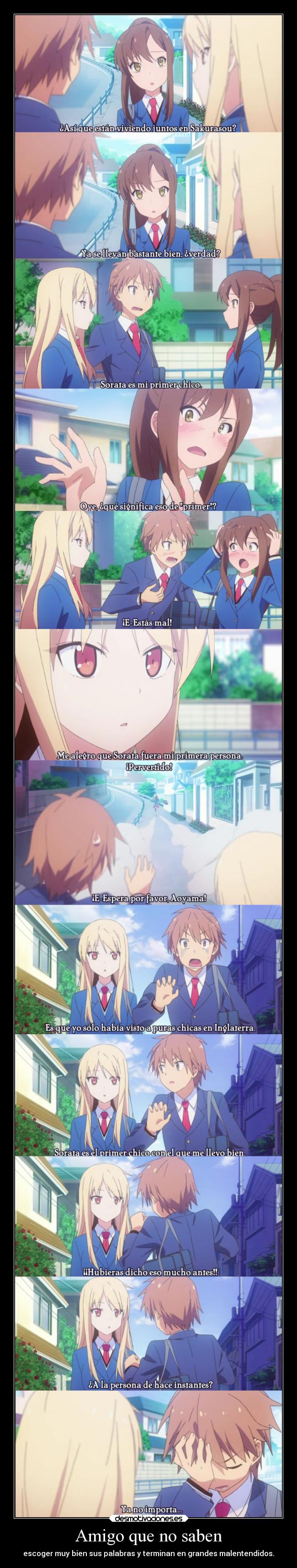 Amigo que no saben -