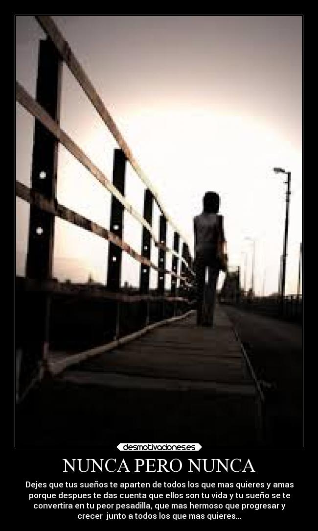 NUNCA PERO NUNCA - 