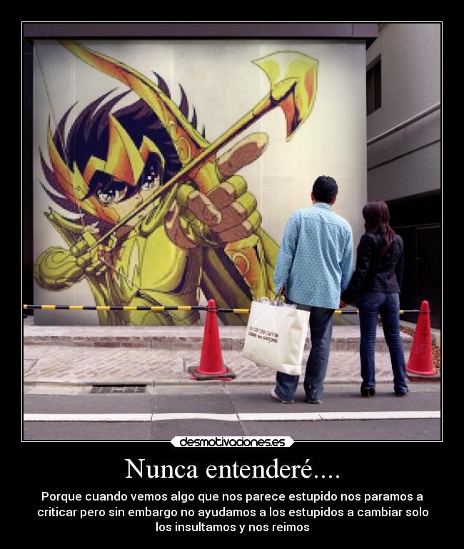 Nunca entenderé.... - 