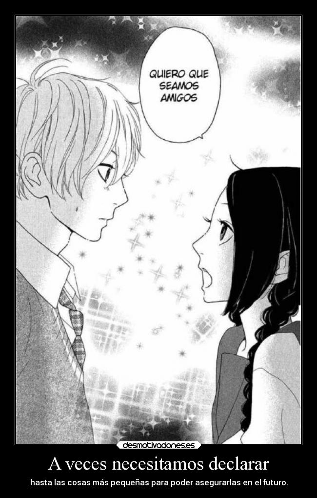 A veces necesitamos declarar - 