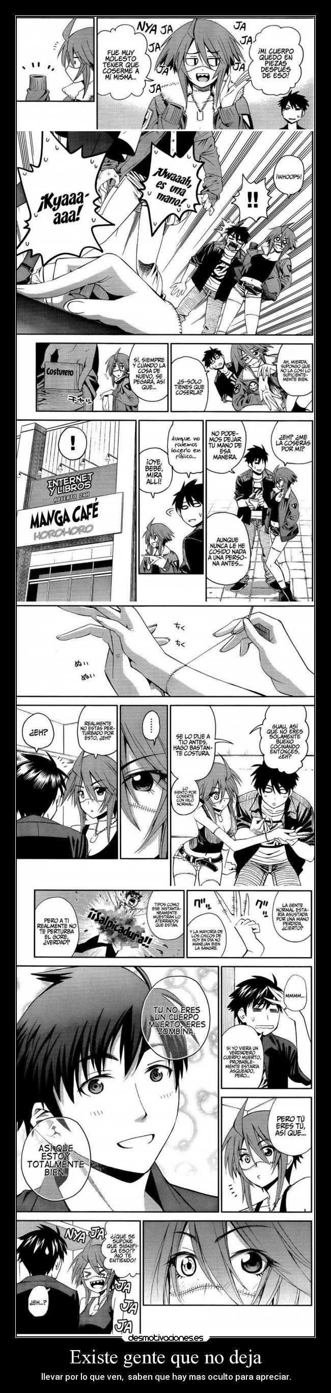 carteles amistad mundo anime existir gente apreciar todo ser solo vista ver impresion raptorhunters desmotivaciones