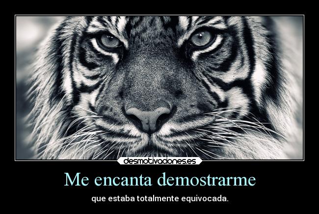 Me encanta demostrarme - 