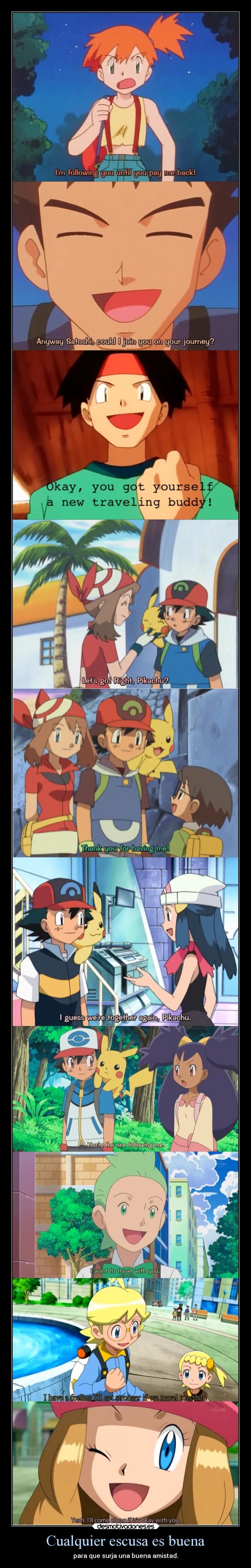 Cualquier escusa es buena -