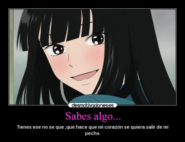 carteles amor anime kiminitodoke desmotivaciones