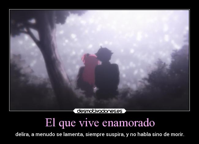 carteles amor anime love chuunibyoudemokoigashitairen primera vez suspiros pixilin desmotivaciones