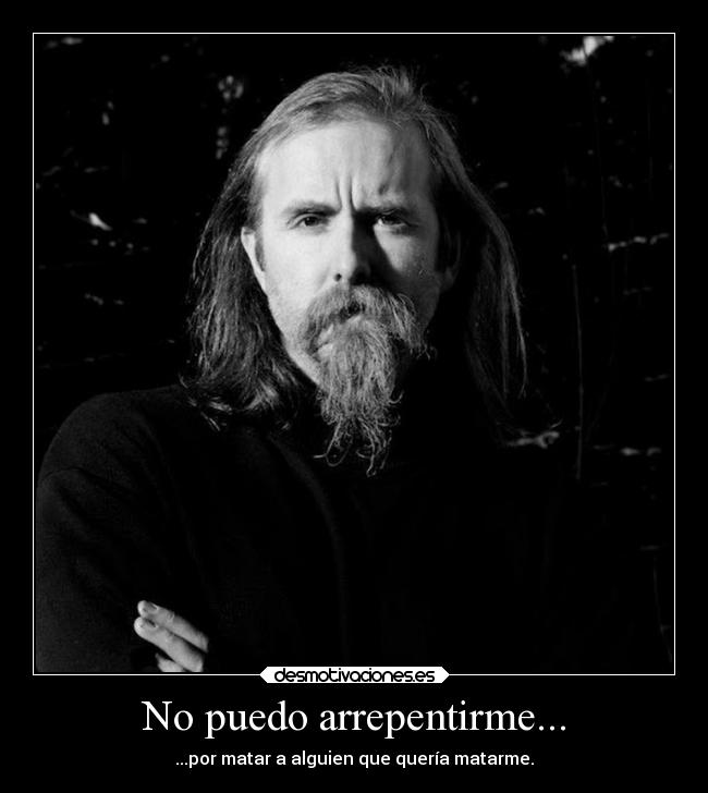 No puedo arrepentirme... - 