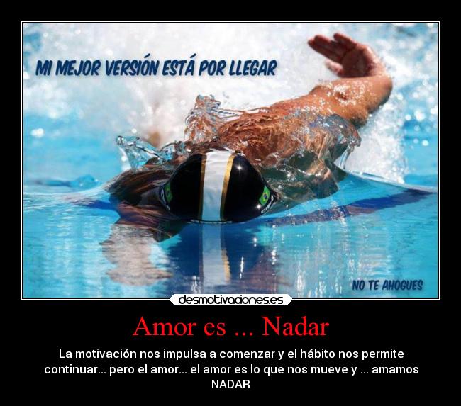 Amor es ... Nadar -