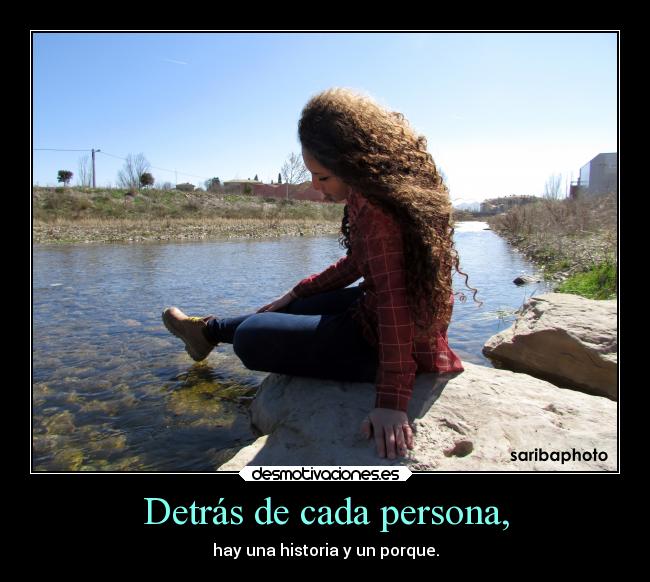Detrás de cada persona, - 