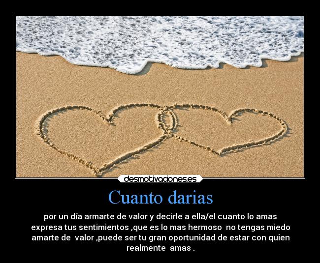 Cuanto darias - 