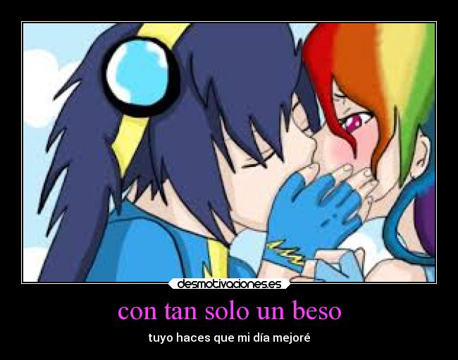 con tan solo un beso - 