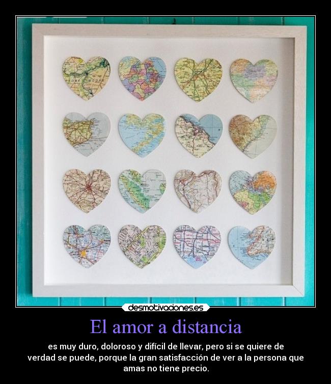 El amor a distancia -