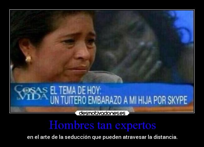 Hombres tan expertos -