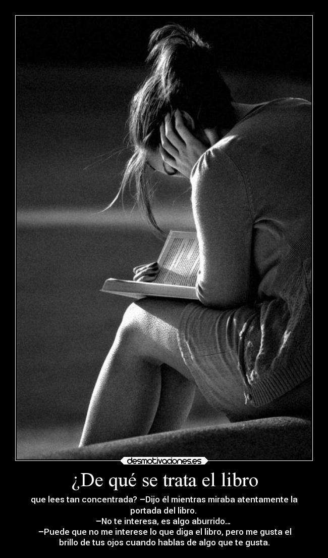 ¿De qué se trata el libro -