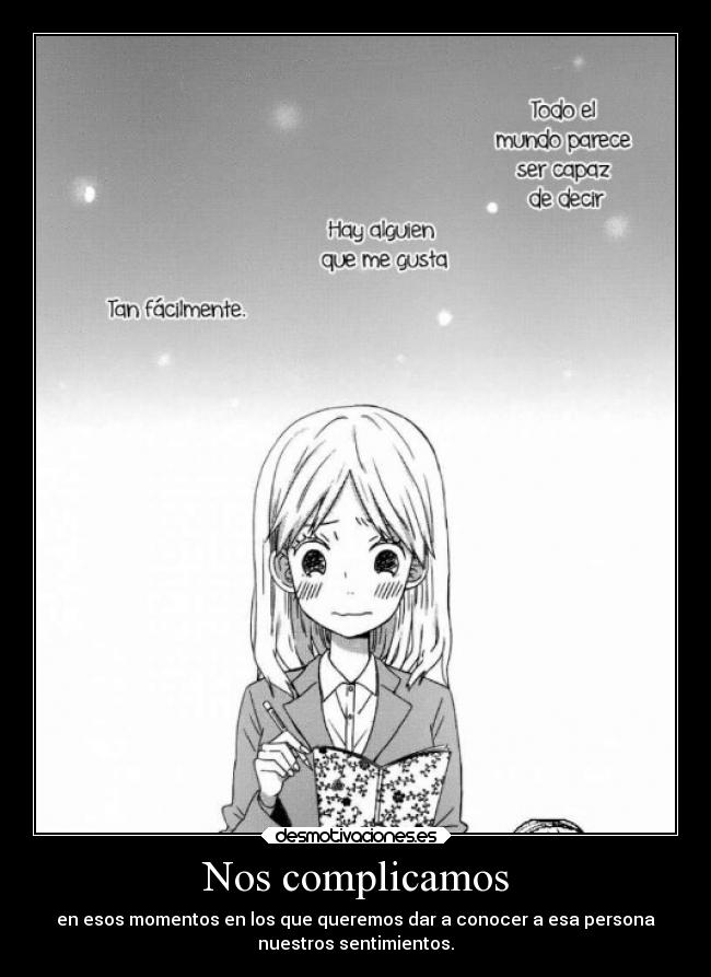 Nos complicamos -