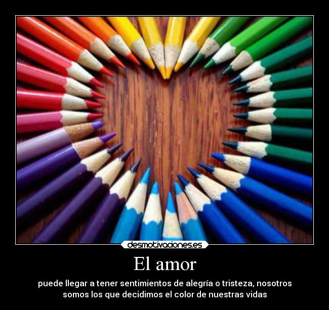 El amor -