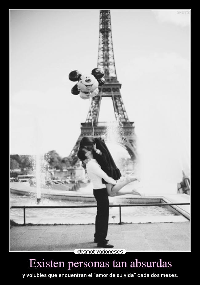 Existen personas tan absurdas -
