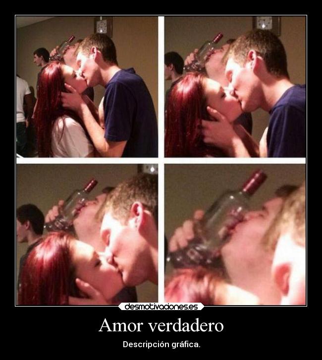 Amor verdadero - Descripción gráfica.