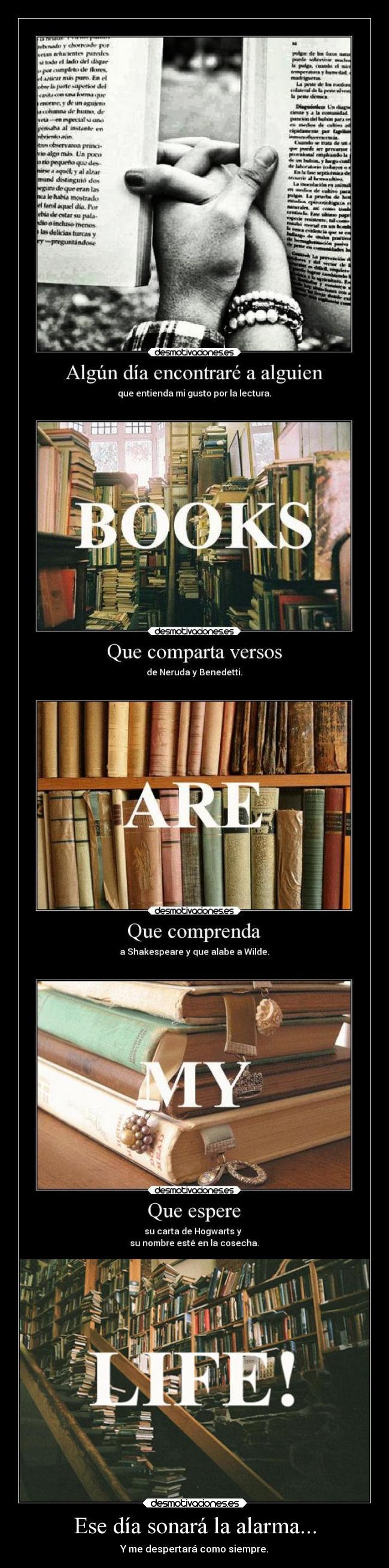 Ese día sonará la alarma... -