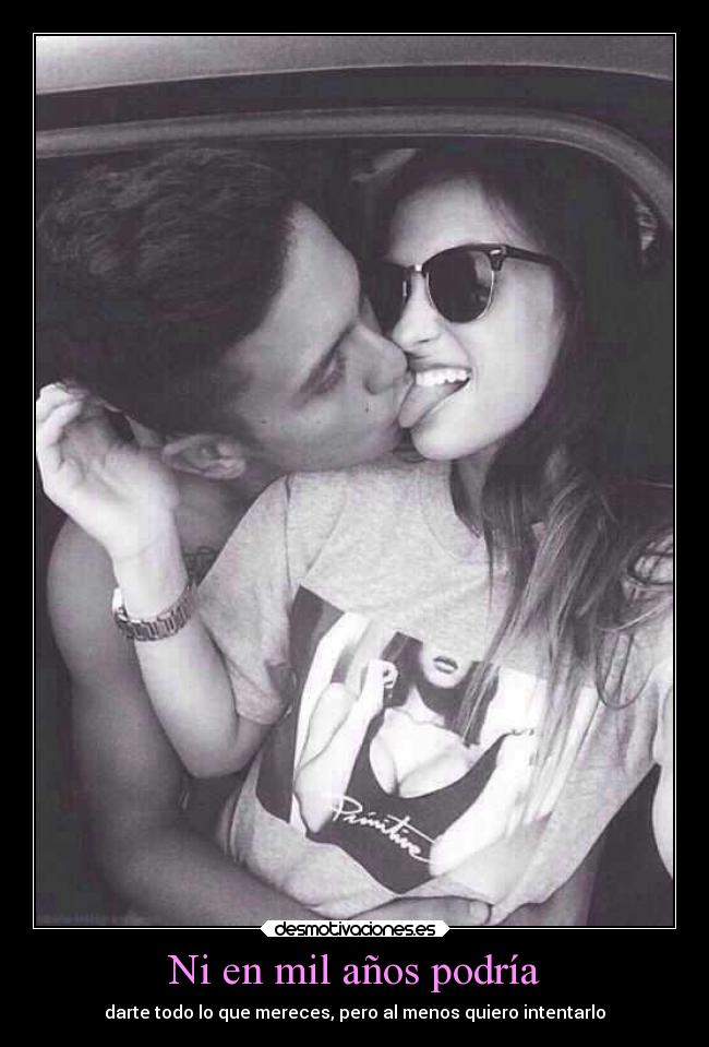 Ni en mil años podría -