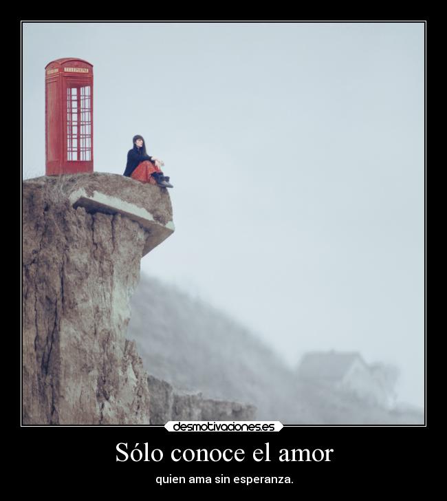 Sólo conoce el amor - 